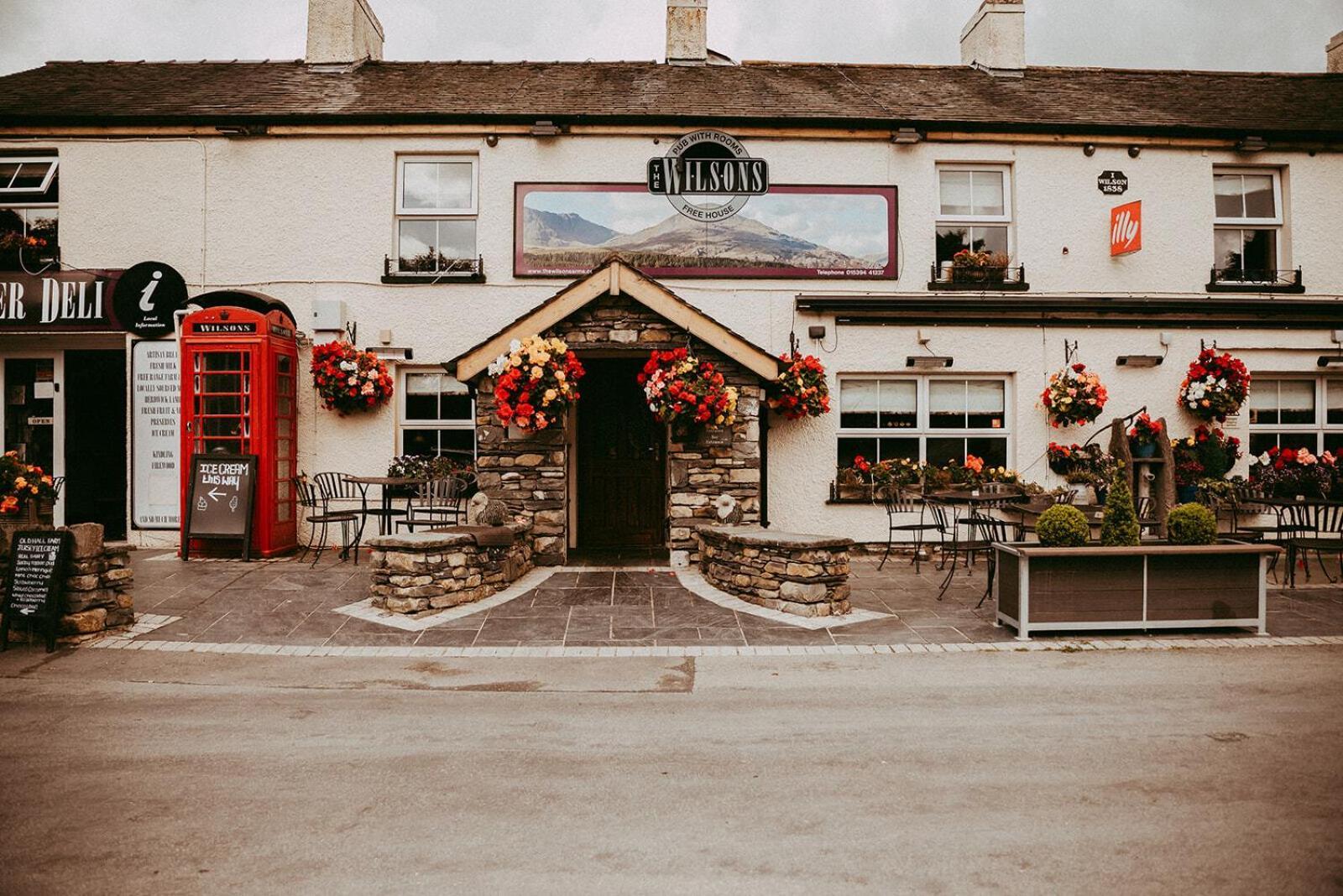 Bed and Breakfast The Wilson Arms Torver Exterior foto